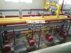 清水離(li)心泵使用現場