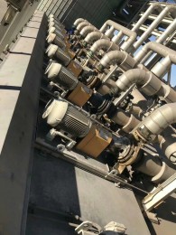 化工泵(beng)使用現(xiàn)場